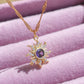 Rapunzel Minimal Purple Sun Necklace, Princess Jewelry vol2