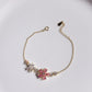 Liora Flower Bracelet, 925 Sterling Silver