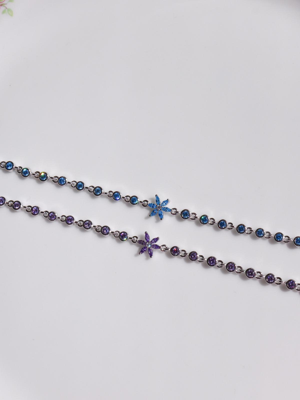 Twinkle Gems Bracelet, 925 Sterling Silver