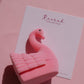 Pink Swan Ring Box