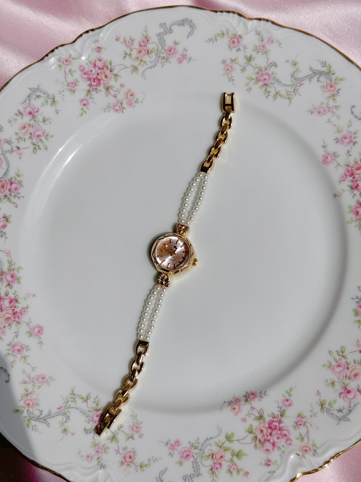 Blush Pearls Watch