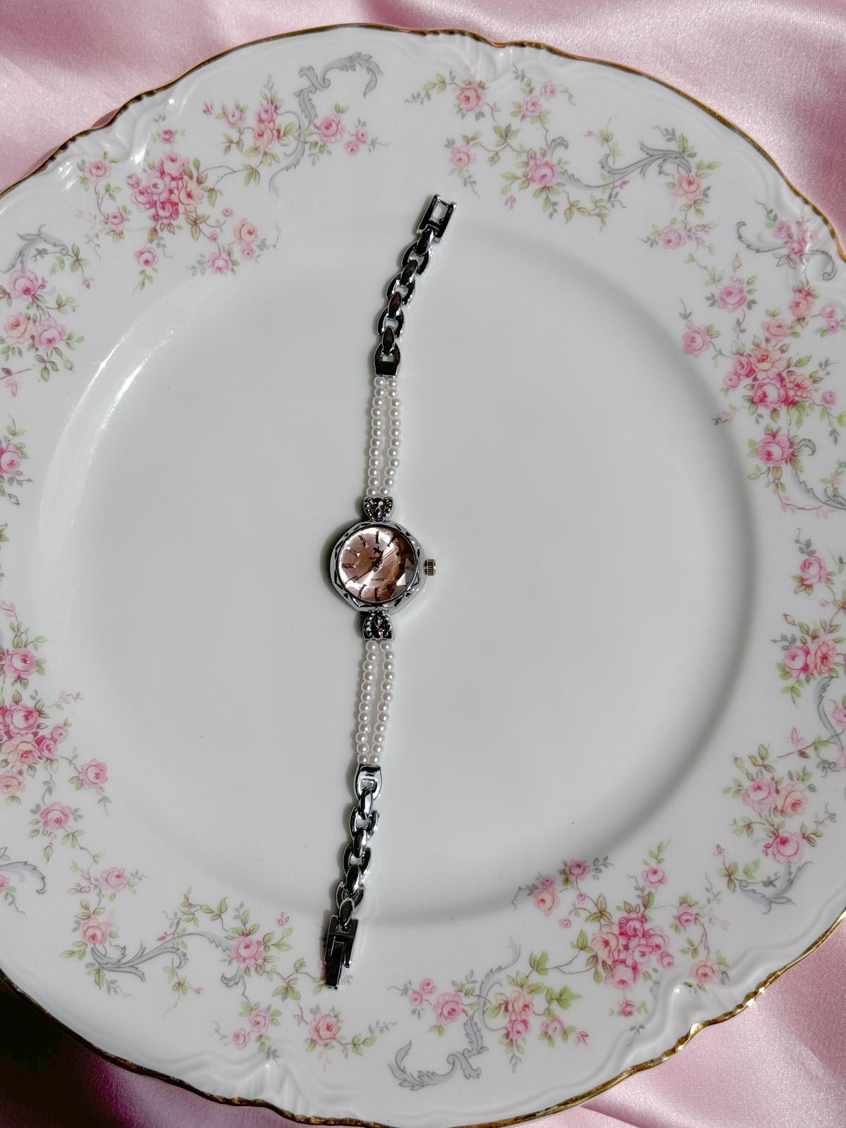 Blush Pearls Watch