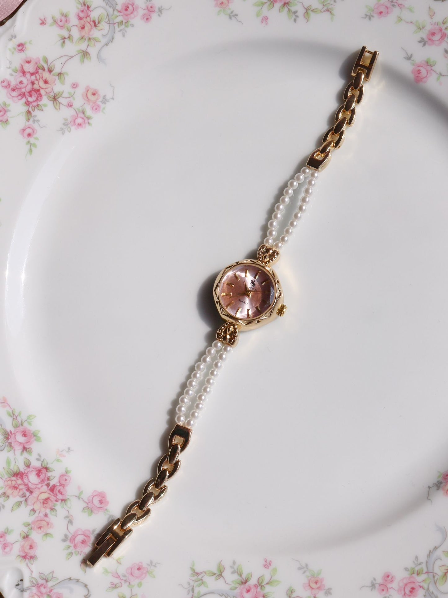 Blush Pearls Watch