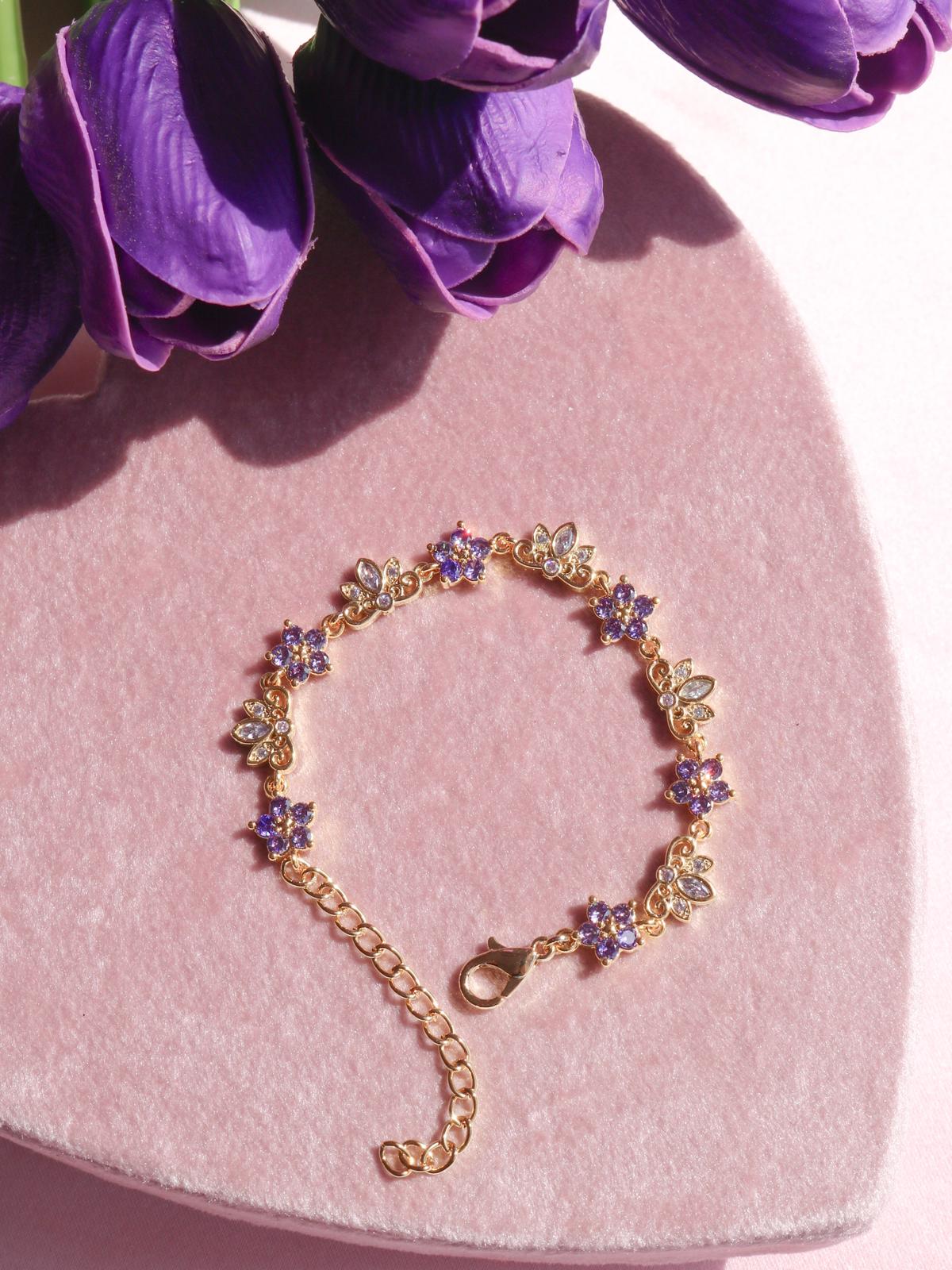 Rapunzel Flower Crown Bracelet