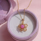 Rapunzel Sundrop Flower Spinning Necklace