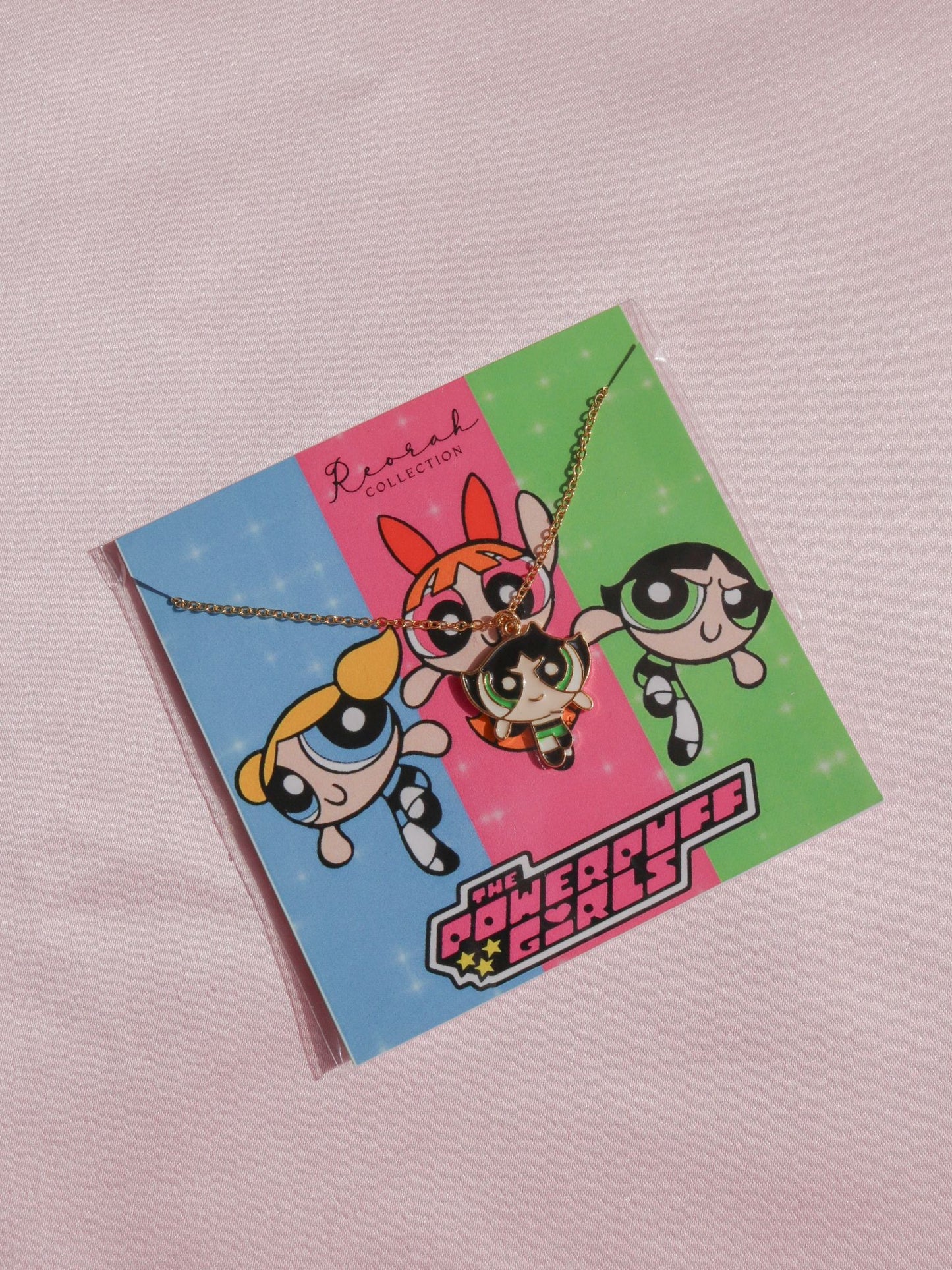 Powerpuff Girls Necklace, BFF Necklace