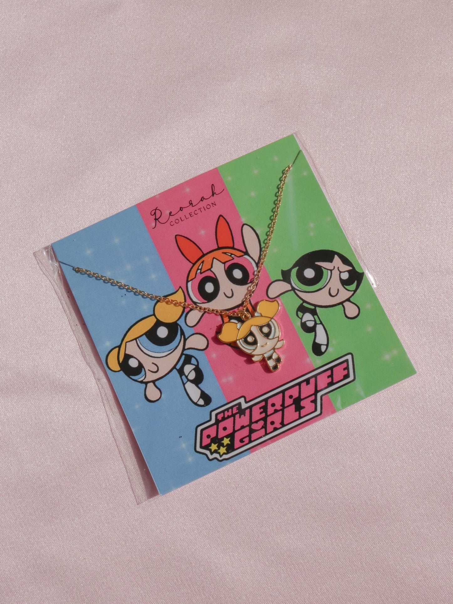 Powerpuff Girls Necklace, BFF Necklace