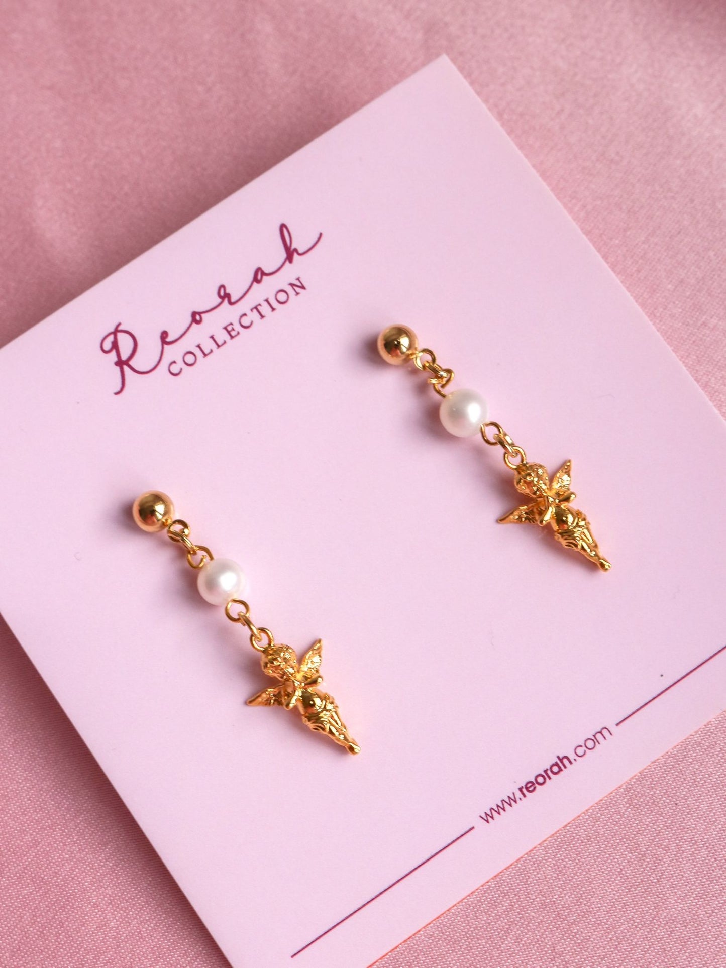 Angel Touch With Pearls Earrings