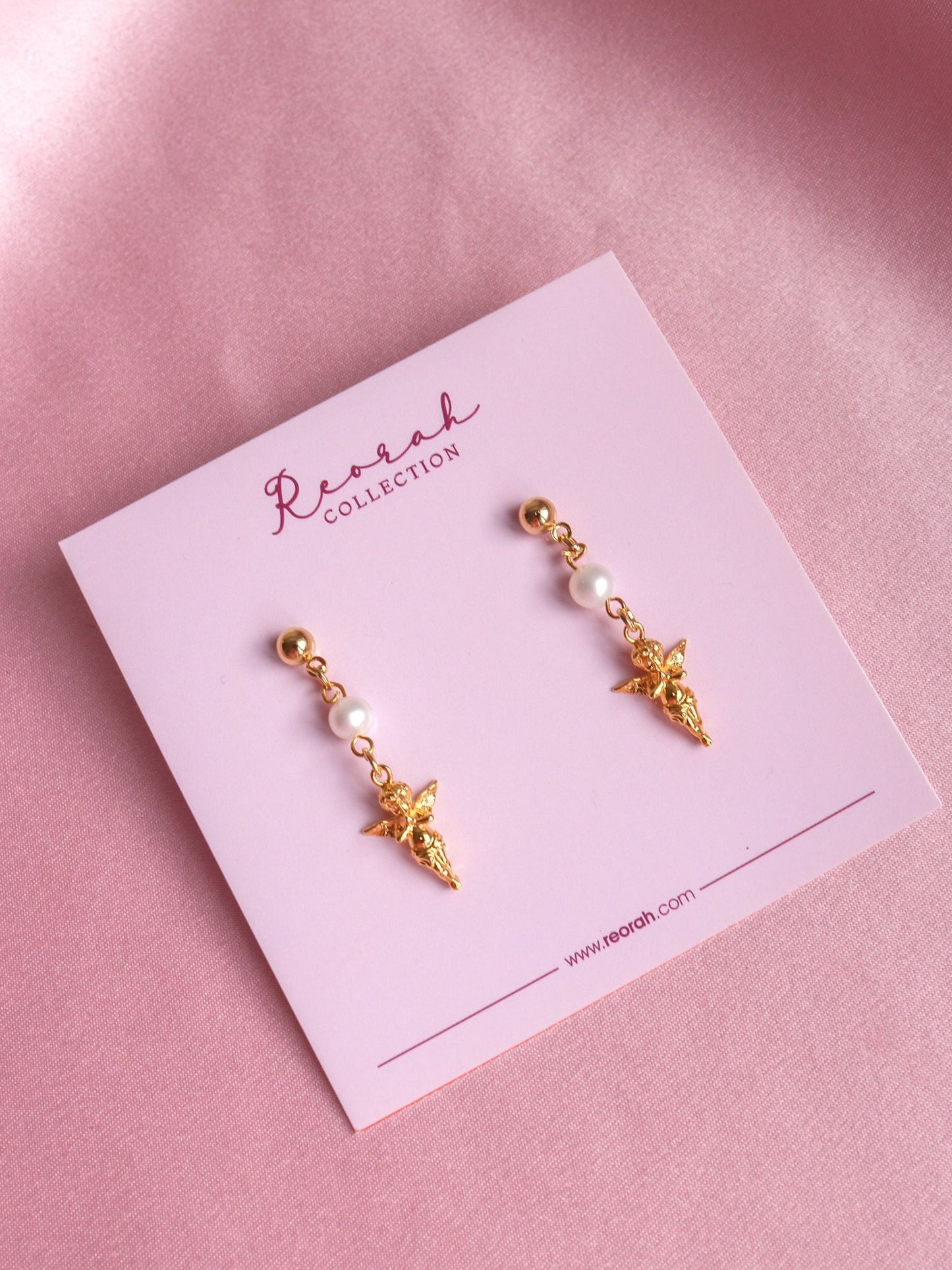 Angel Touch With Pearls Earrings