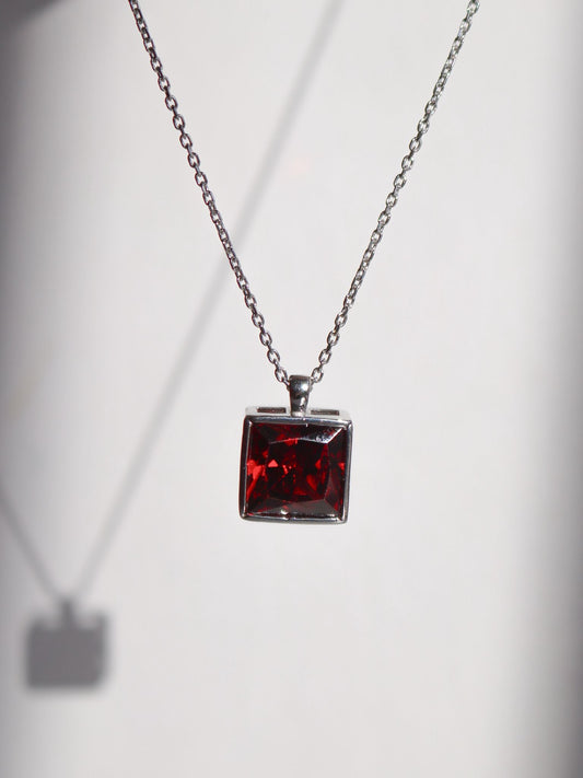 Odile Necklace, Black Swan Necklace, 925 Sterling Silver