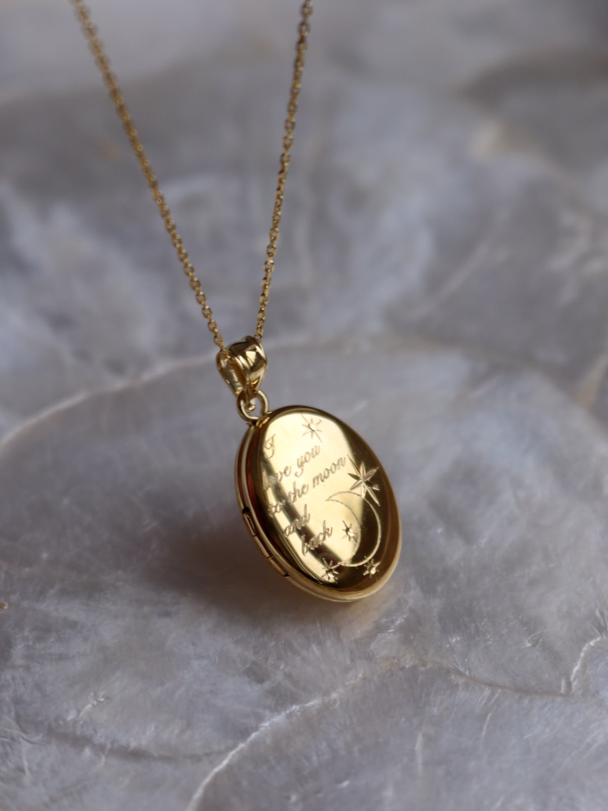 To the Moon and Back 925 Silver Necklace