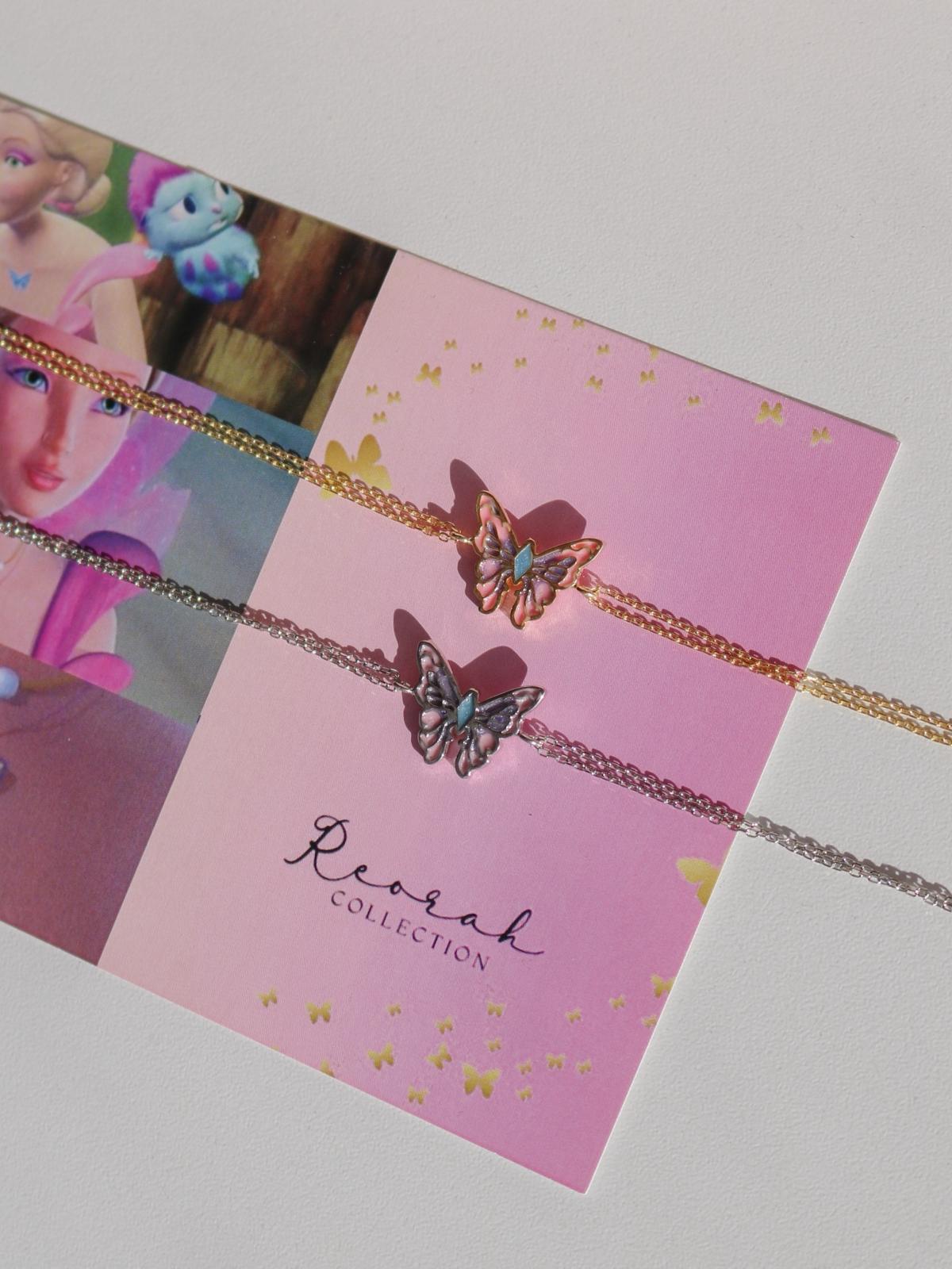 Fairy Elina Butterfly Bracelet, Mermaid Bracelet, 925 Sterling Silver