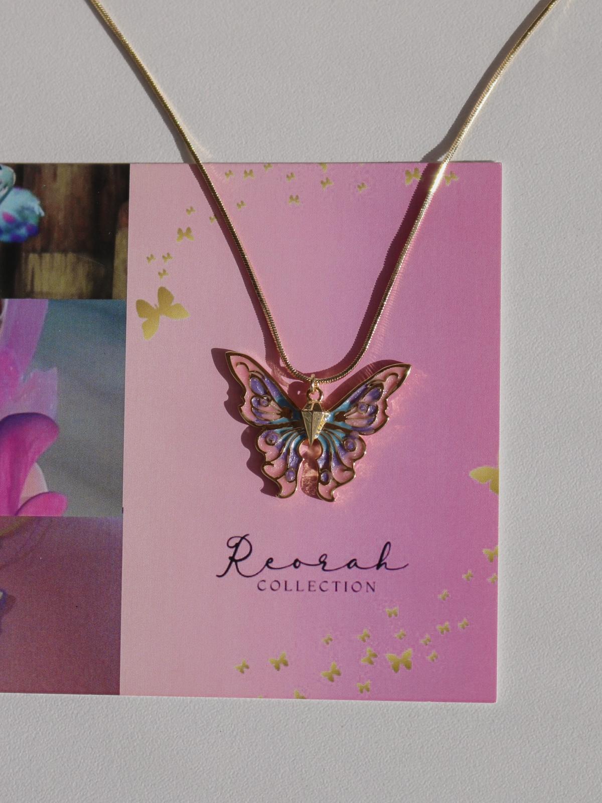 Fairy Elina Butterfly Necklace