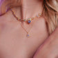 Rapunzel Sun Opal Necklace Earring Ring Set 925 Sterling Silver