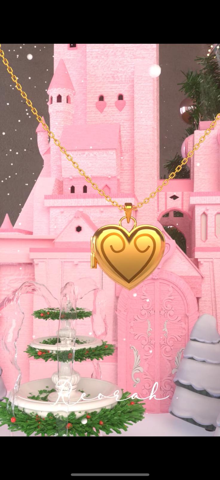 Clara Sugarplum Princess Locket Necklace
