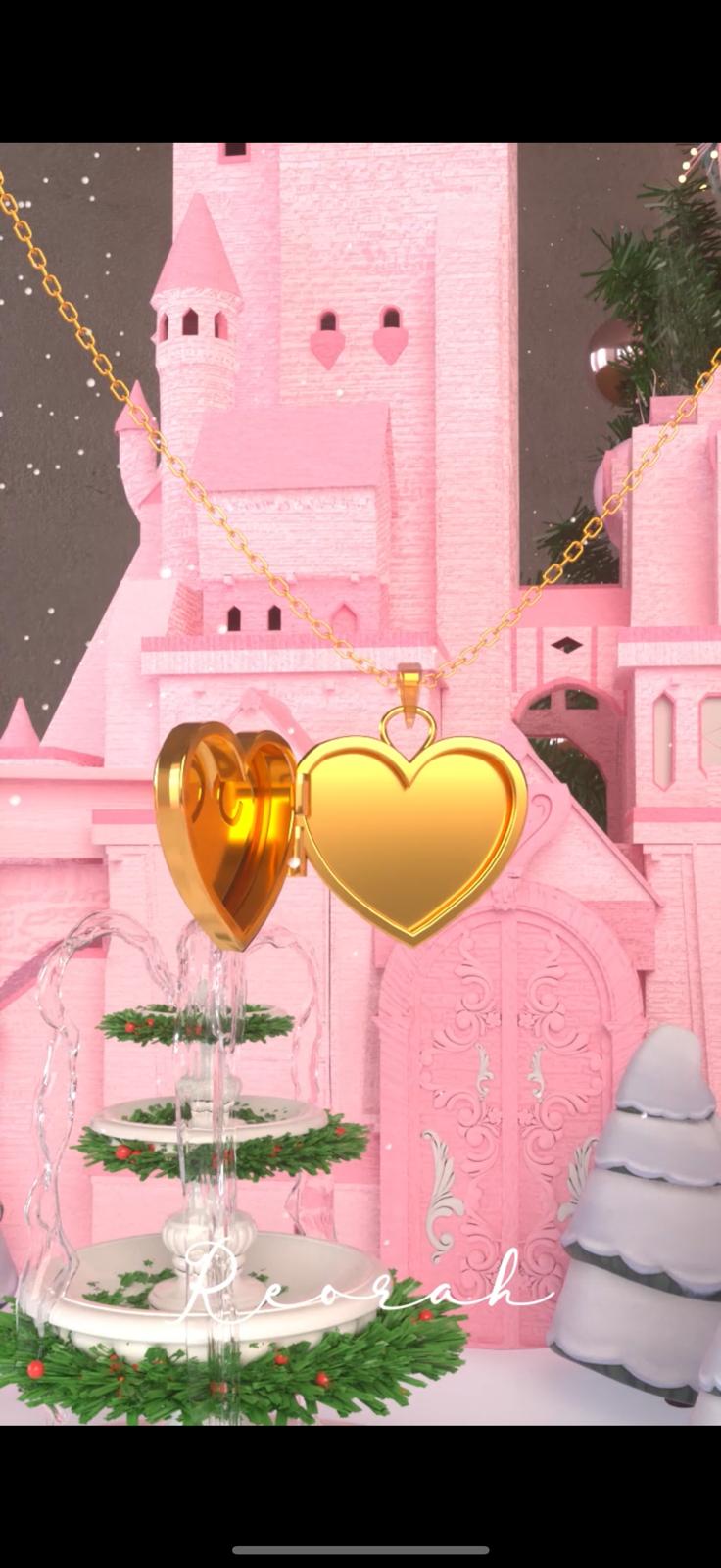 Clara Sugarplum Princess Locket Necklace