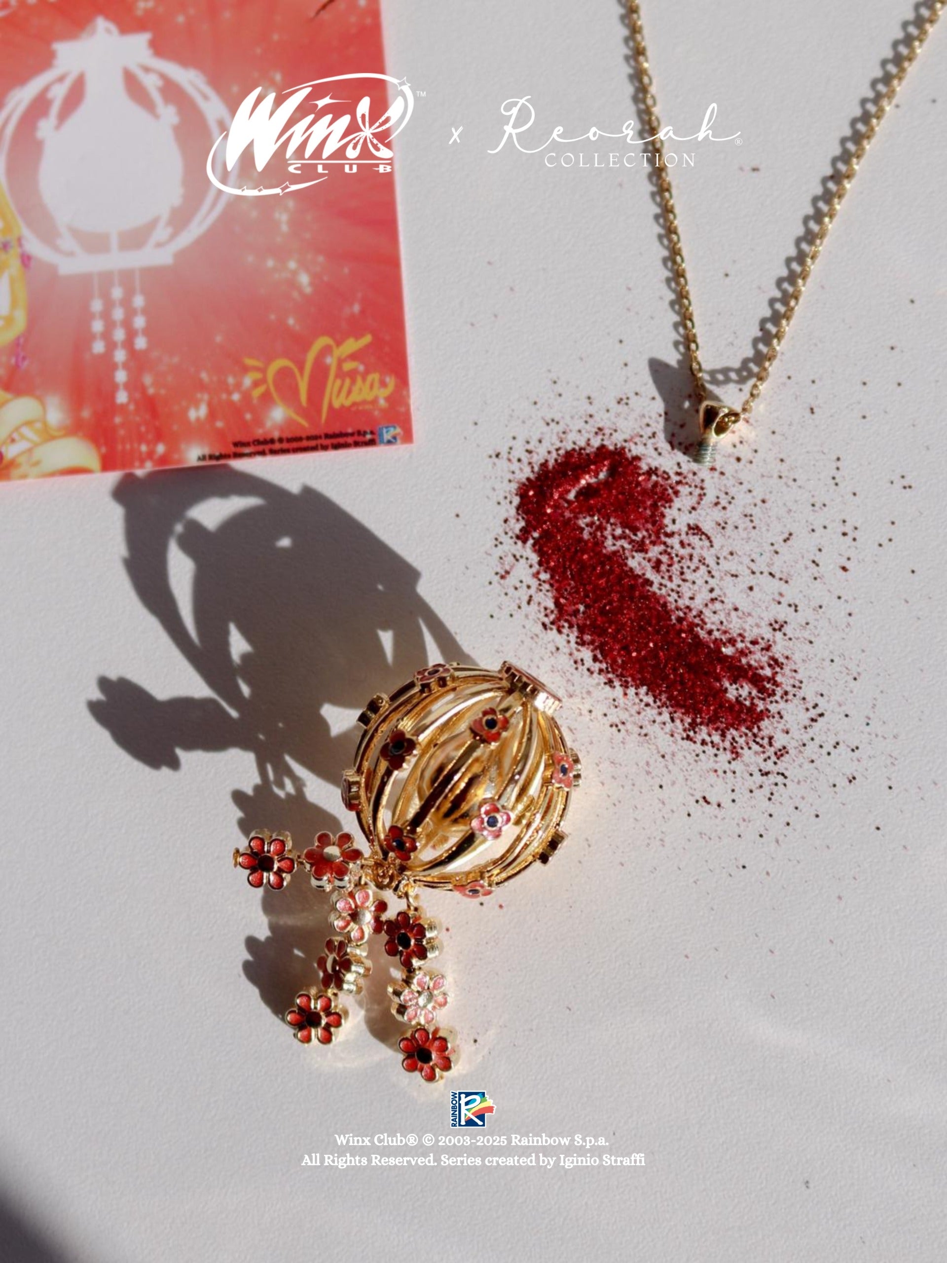 Winx Club® Musa Fairy Dust Necklace – Reorah - Reoriva LLC