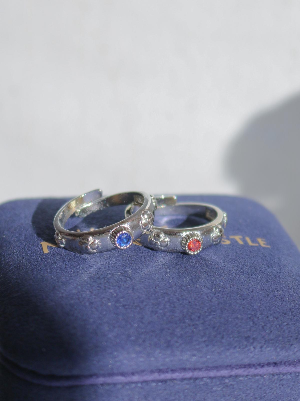 Howl's Moving Chateau Rings, Couple Ring Set, Anime Rings