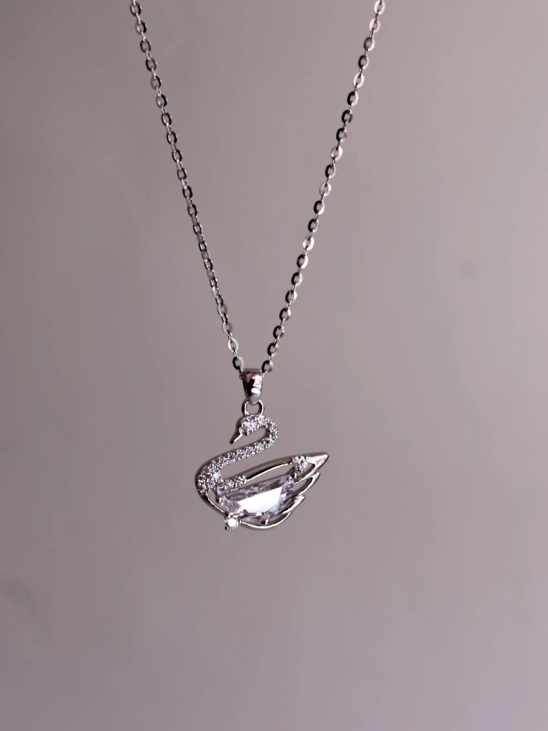 White Swan, 925 Sterling Silver
