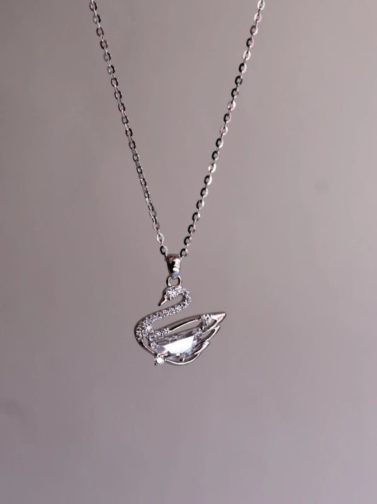 White Swan, 925 Sterling Silver