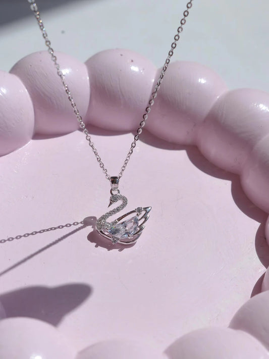 White Swan, 925 Sterling Silver