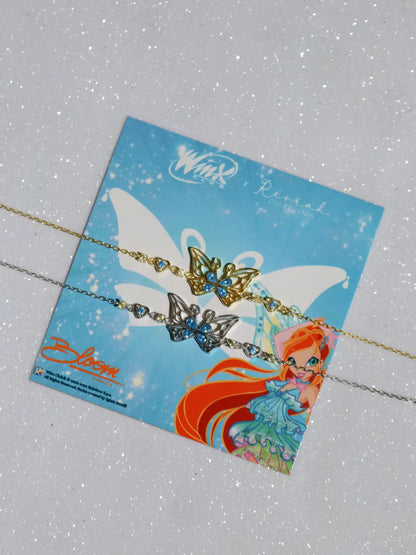 Winx Club® Bloom Enchantix Wings 925 Silver Bracelet