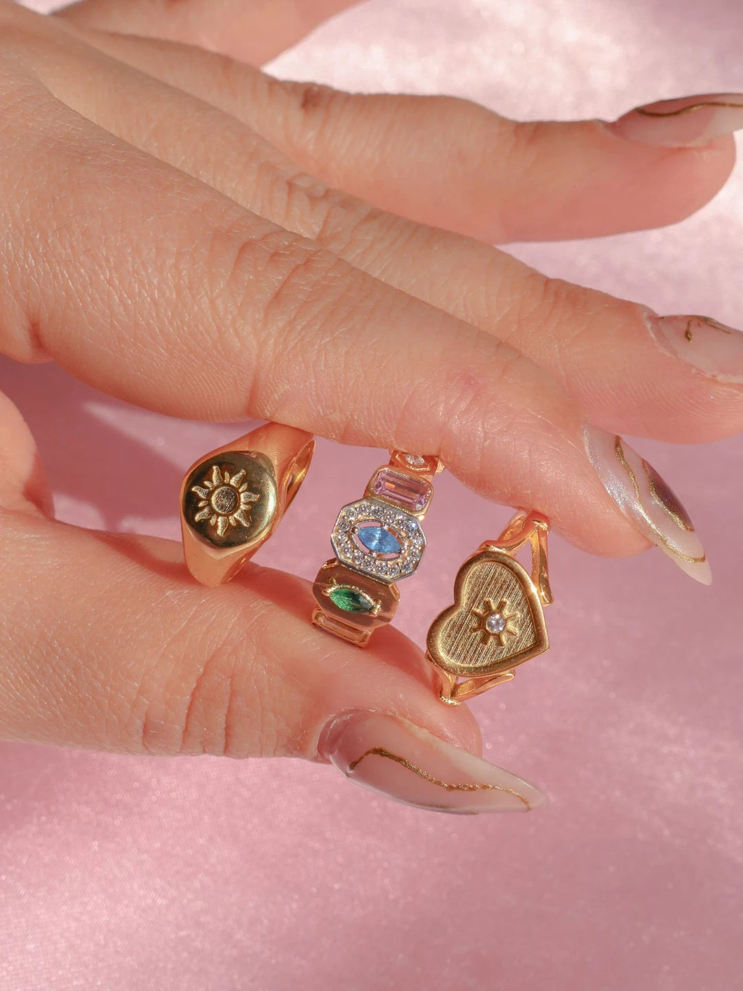 Legendary Stones 925 Silver Ring