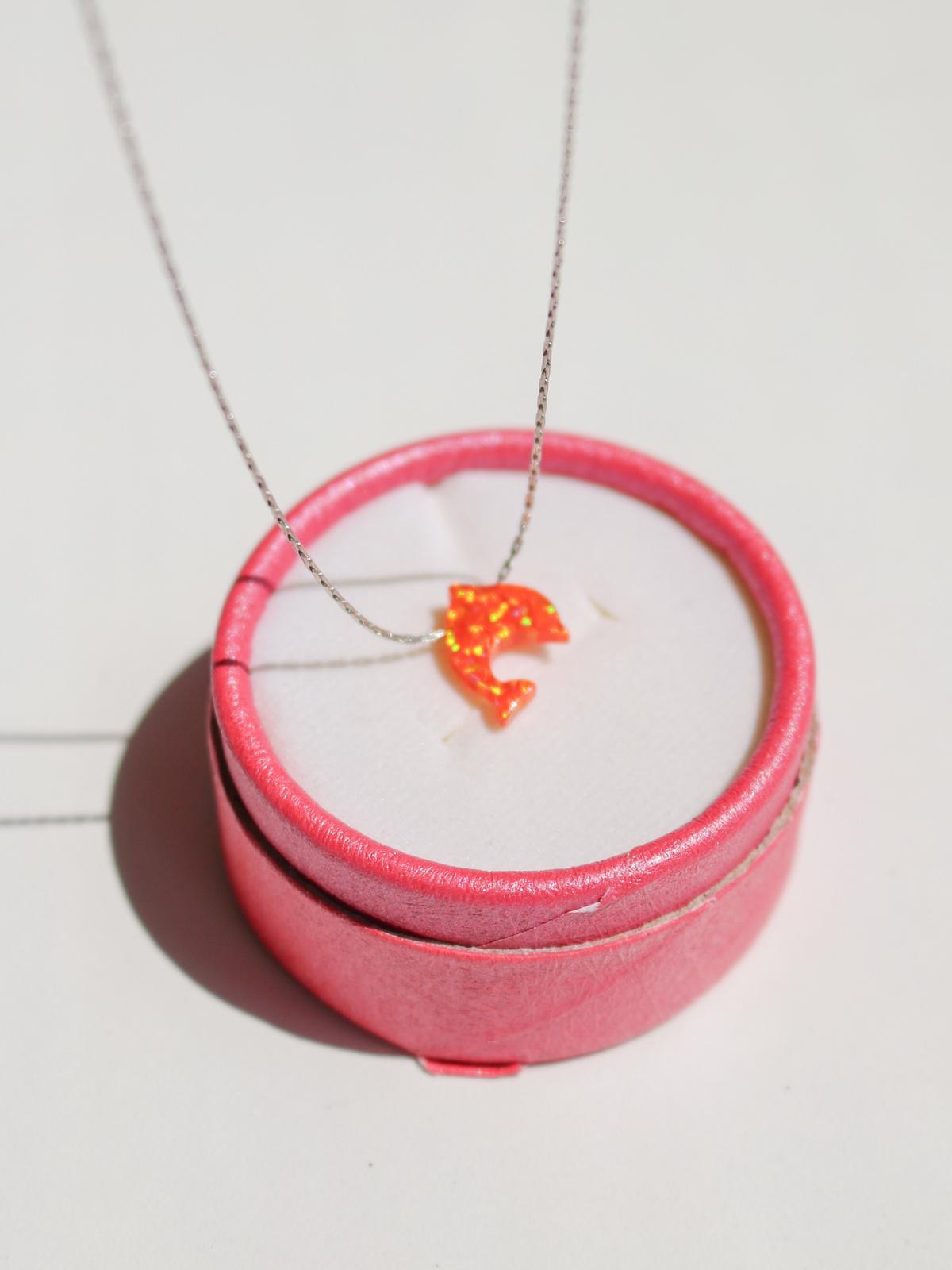 Zara Larsson Dolphin Necklace