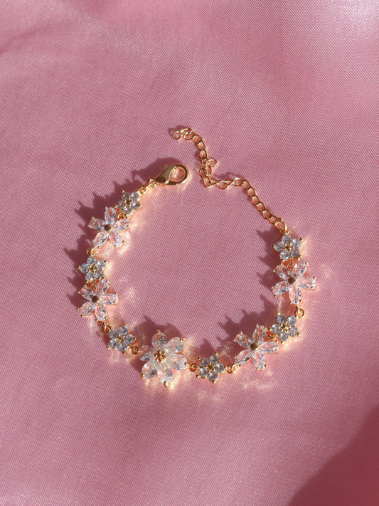 Crystal Blossom Bracelet