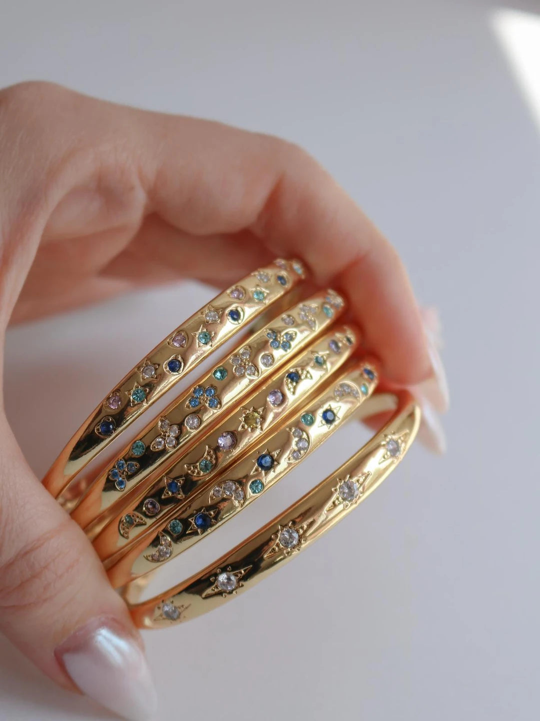 Colorful Multiple Gems Bracelet