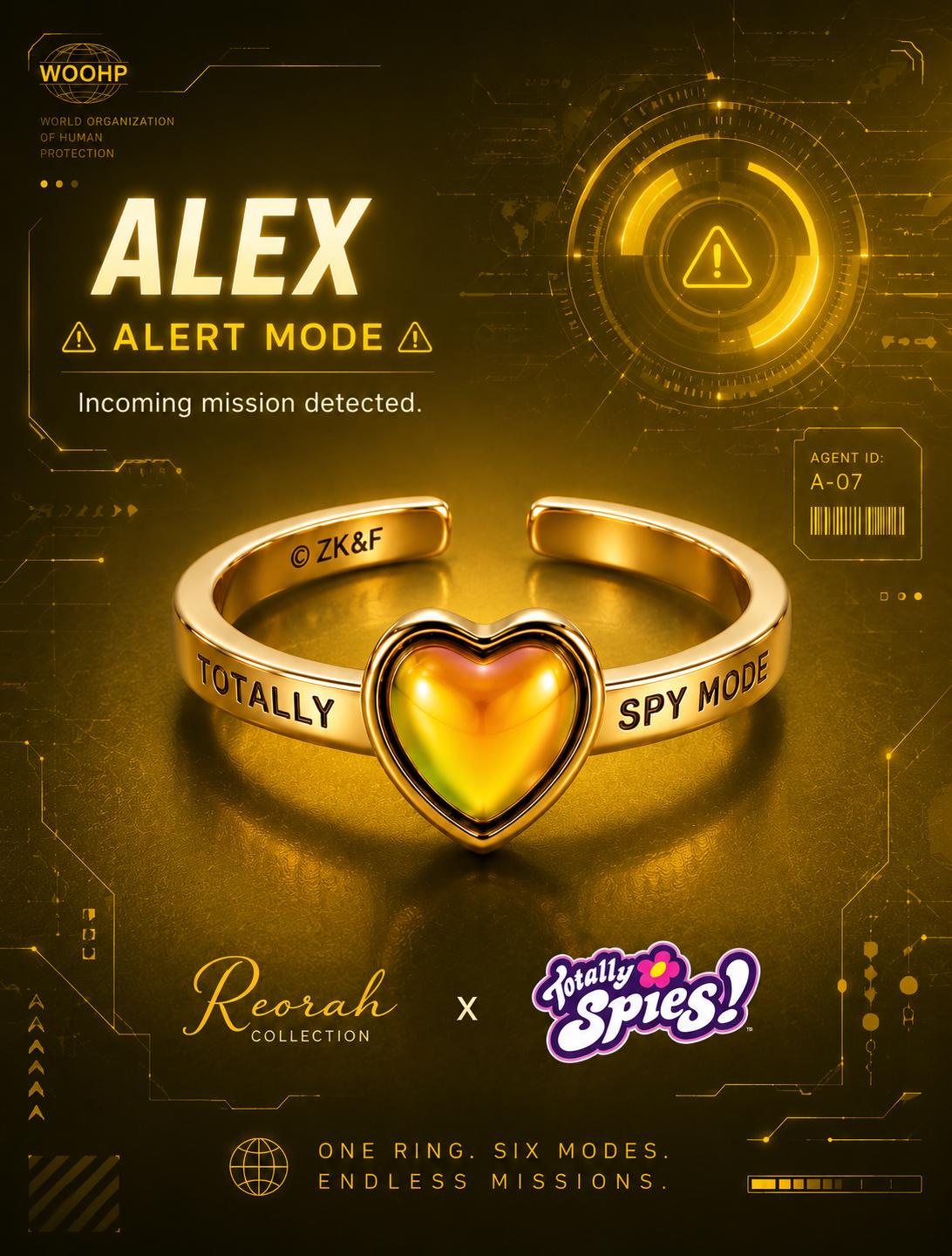 Totally Spies! Totally Spy Mode Ring
