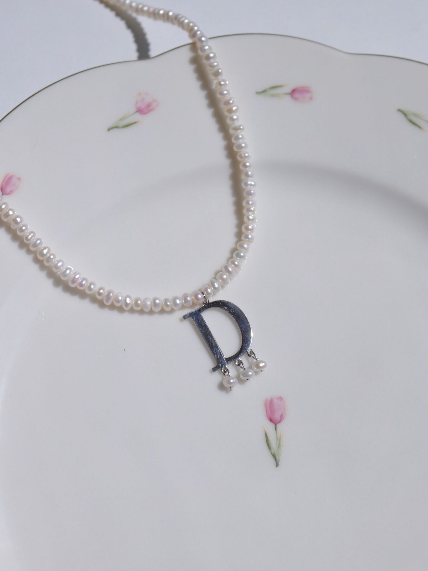 Anne Boleyn Necklace 925 Silver Any Letter You Want