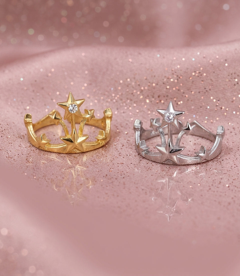 Magic Pegasus Annika Ring, 925 Sterling Silver