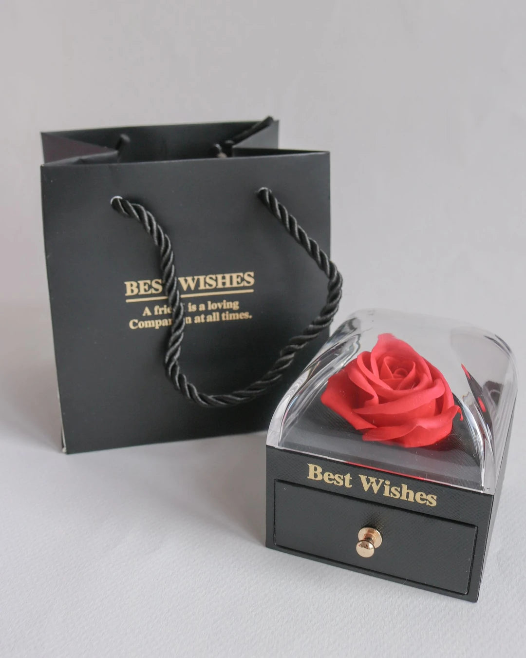 Black and Red Set Jewelry Box (Only Box)