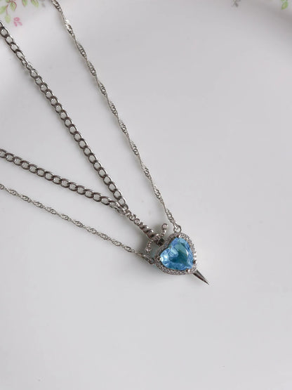 Snow White and the Huntsman Coloured Couple Necklace