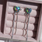 Blue Heart Earrings