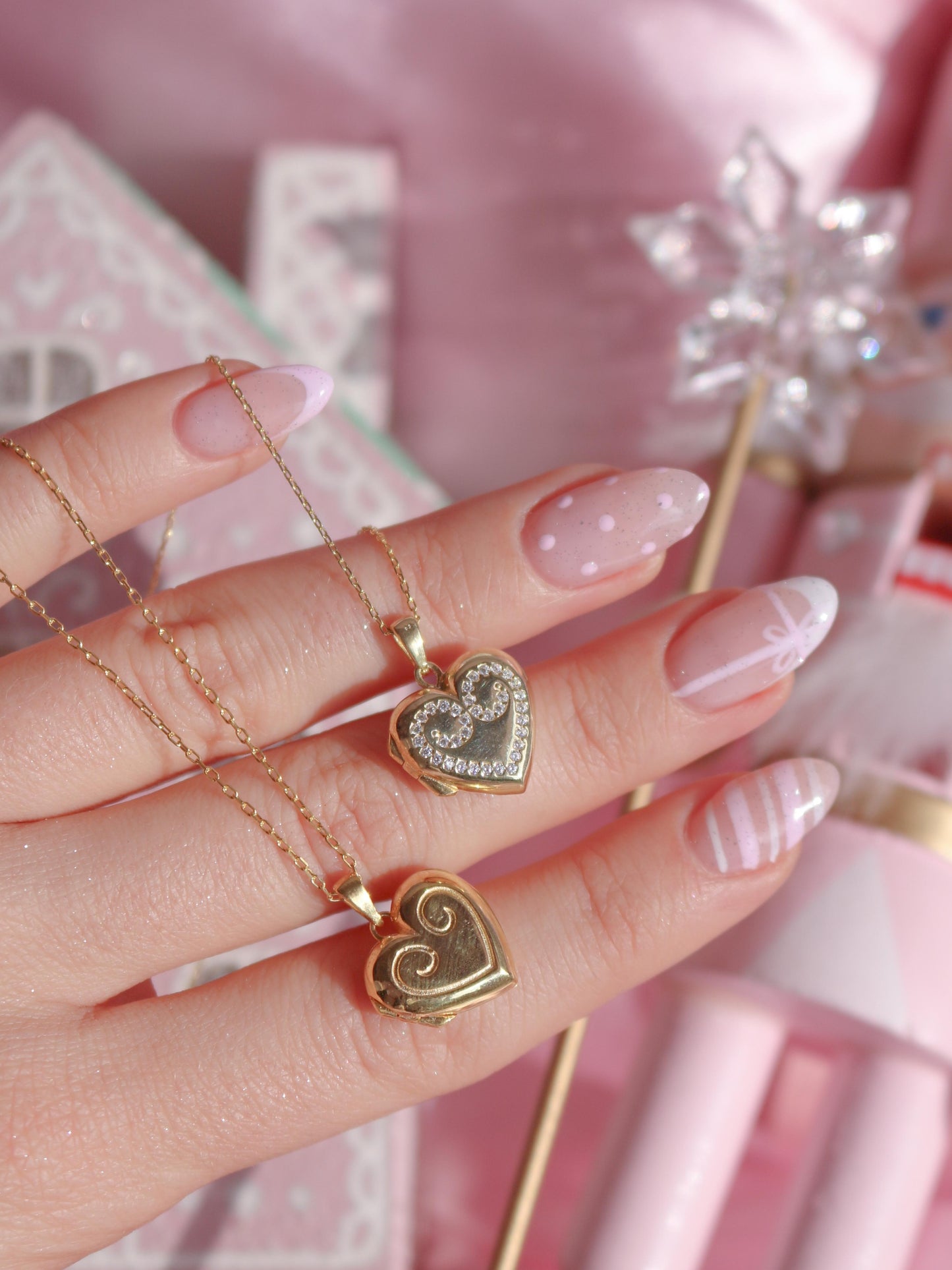 Sugar Plum Princess Clara Locket, 925 Sterling Silver