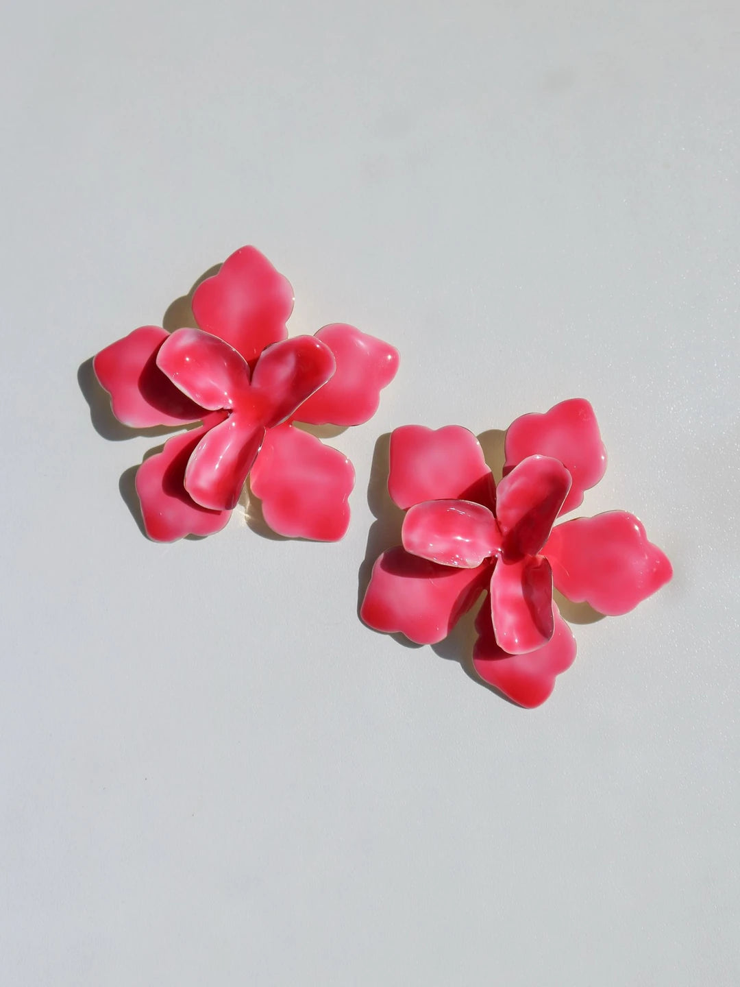 Big Orchid Earrings