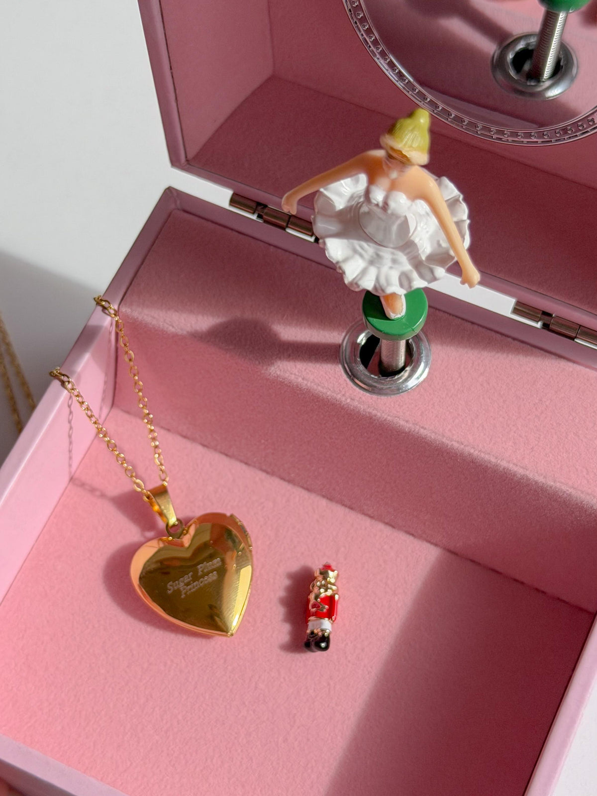 Clara Sugar Plum Locket Necklace