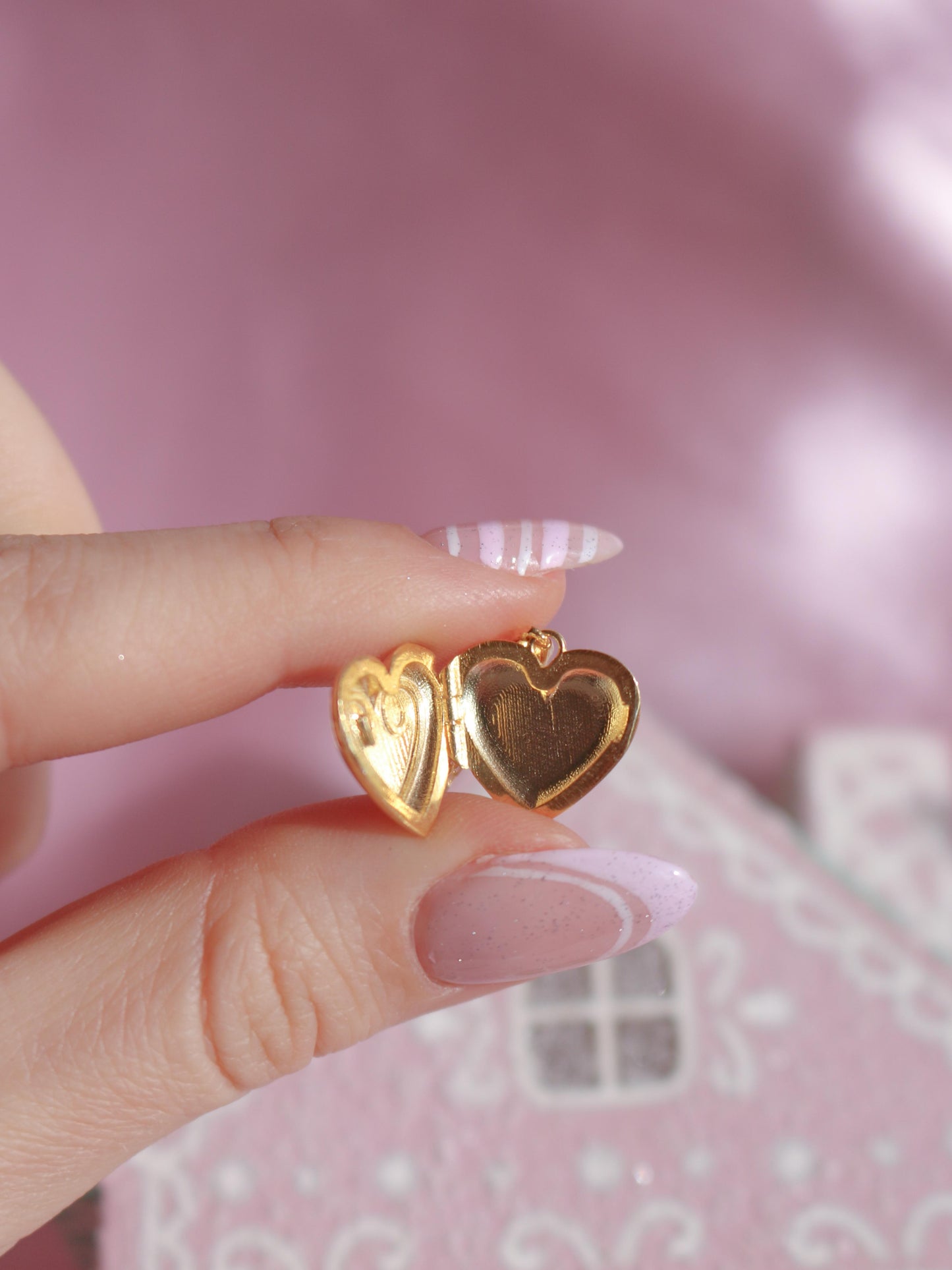 Sugar Plum Princess Clara Locket, 925 Sterling Silver