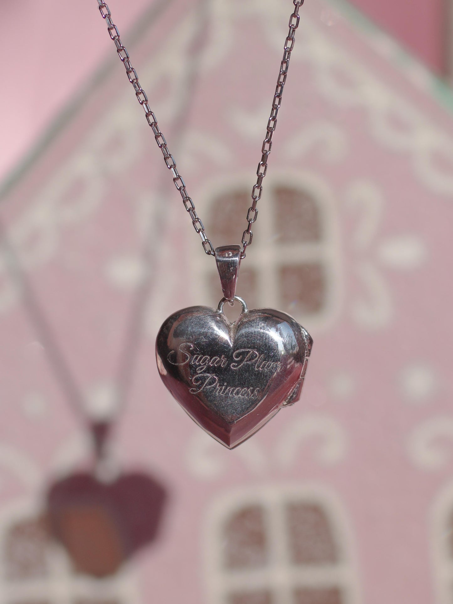 Sugar Plum Princess Clara Locket, 925 Sterling Silver