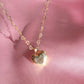 Clara Heart Chain 925 Silver Necklace