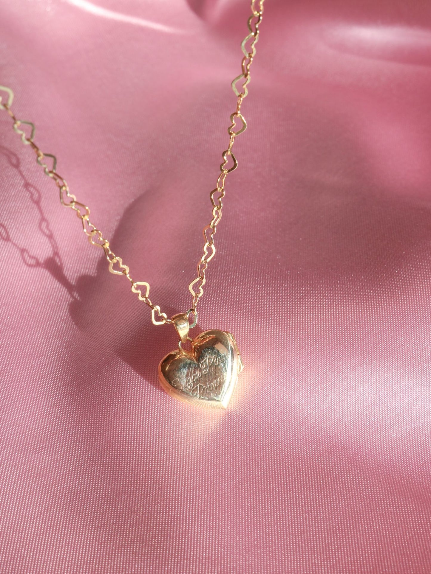 Clara Heart Chain 925 Silver Necklace