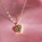 Clara Heart Chain 925 Silver Necklace