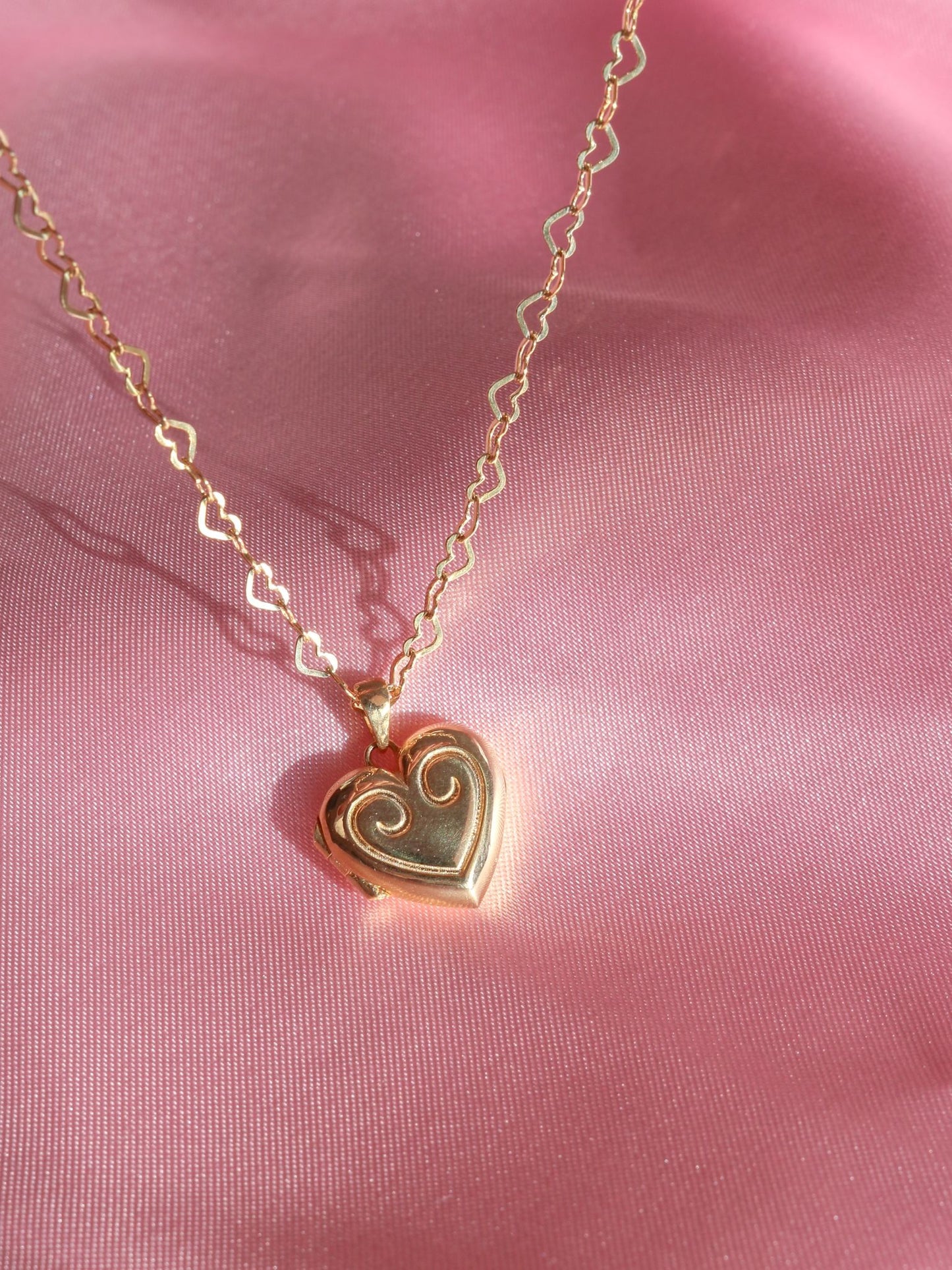 Clara Heart Chain 925 Silver Necklace