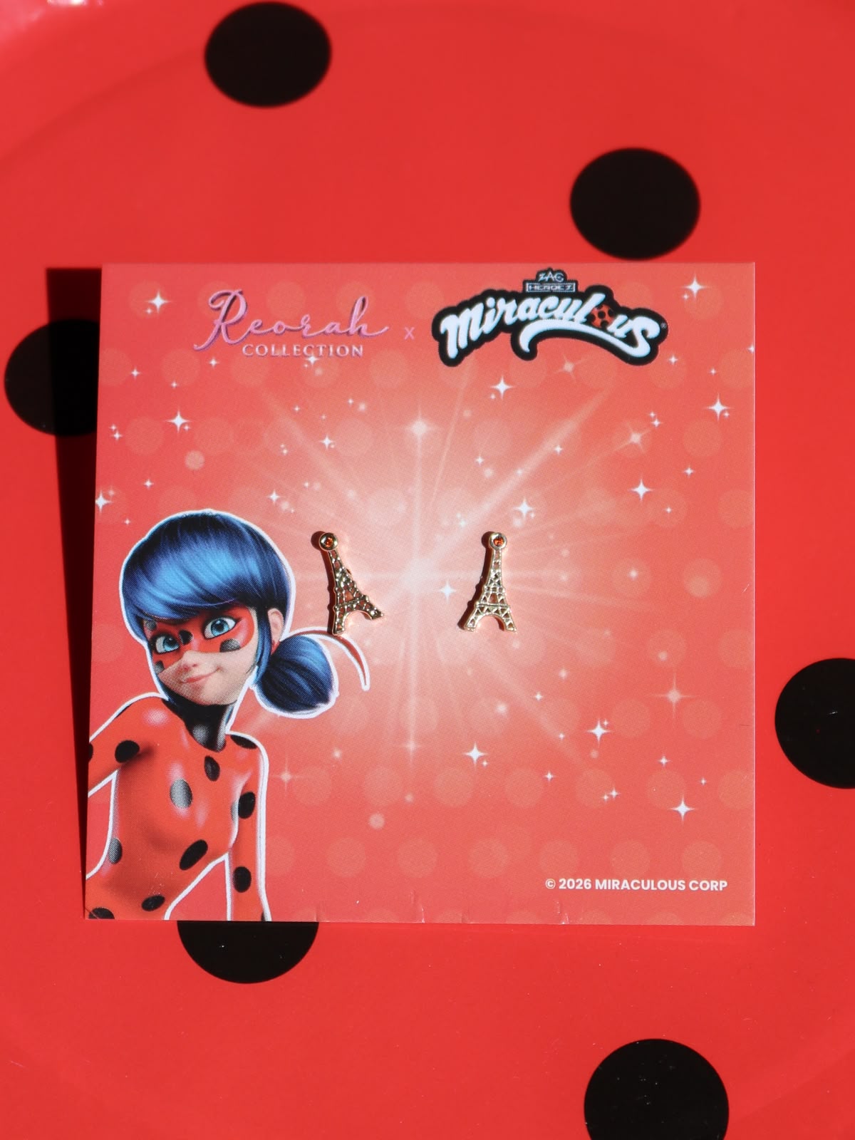 Miraculous® Eiffel Stud Earrings