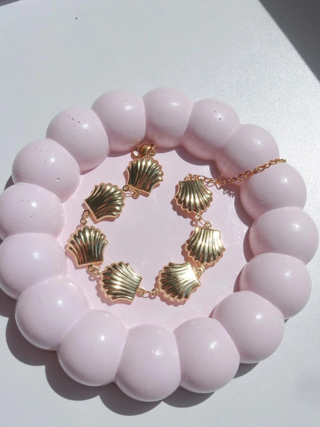 Seashell Stainless Steel Bracelet