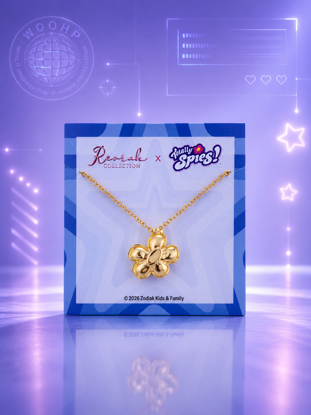 Totally Spies! Flower Opening Locket Necklace