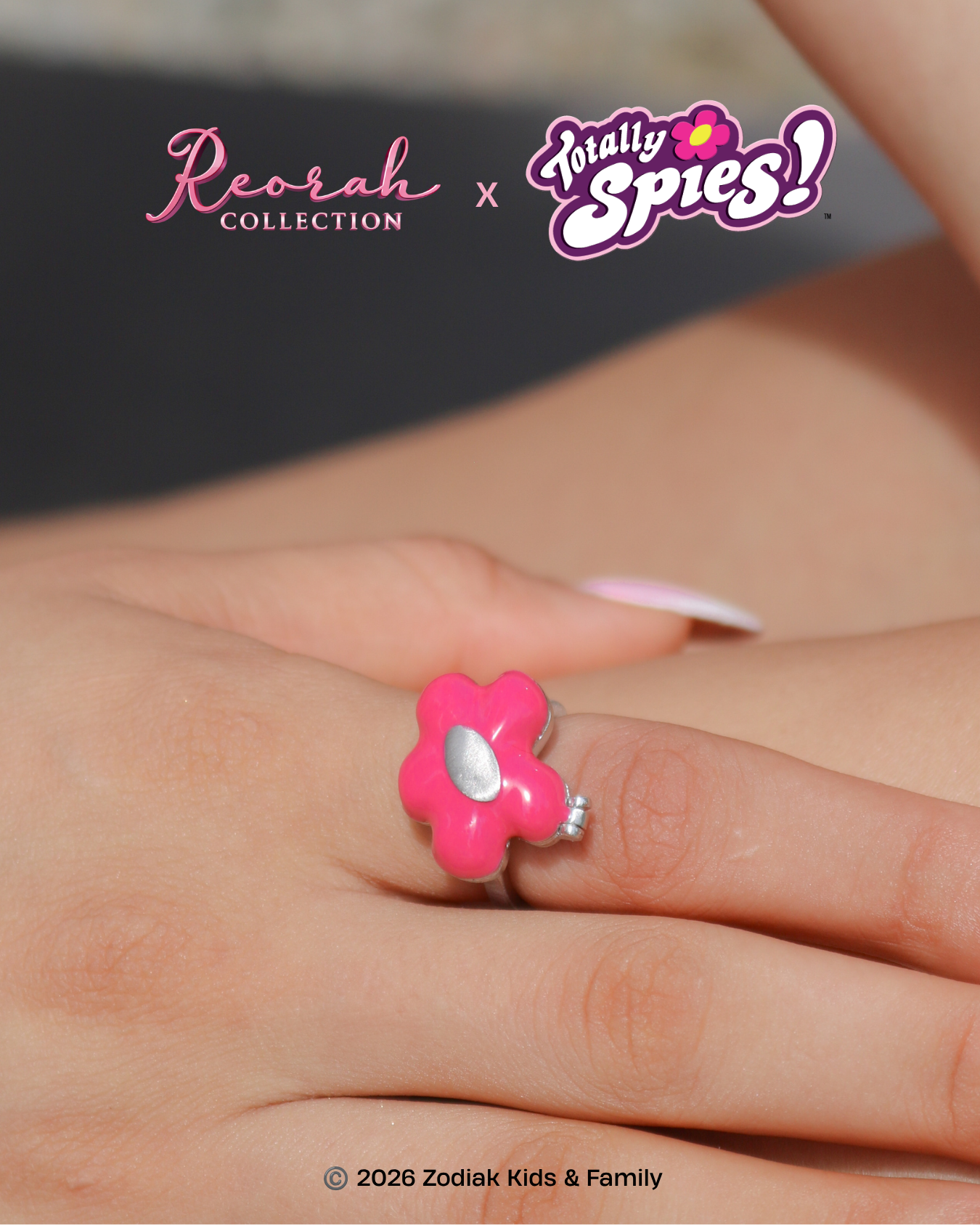 Totally Spies! Flower Opening Locket Ring