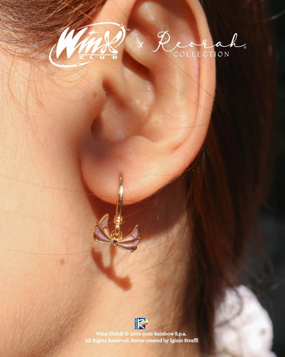 Winx Club® Tecna Enchantix Fairy Wings Earring